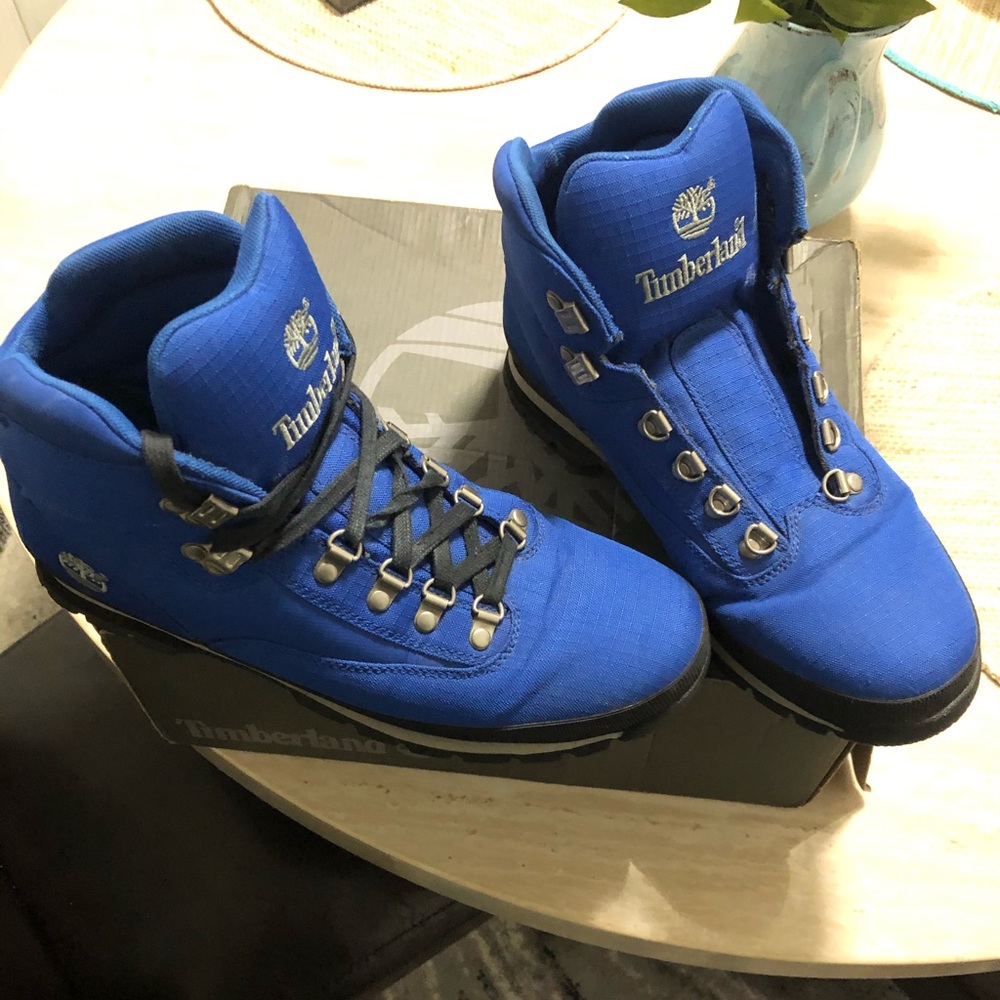 Rare Timberland Boots - Blue